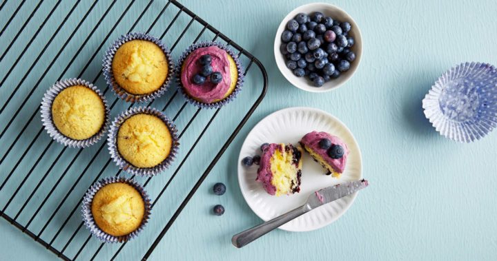 Blåbærmuffins
