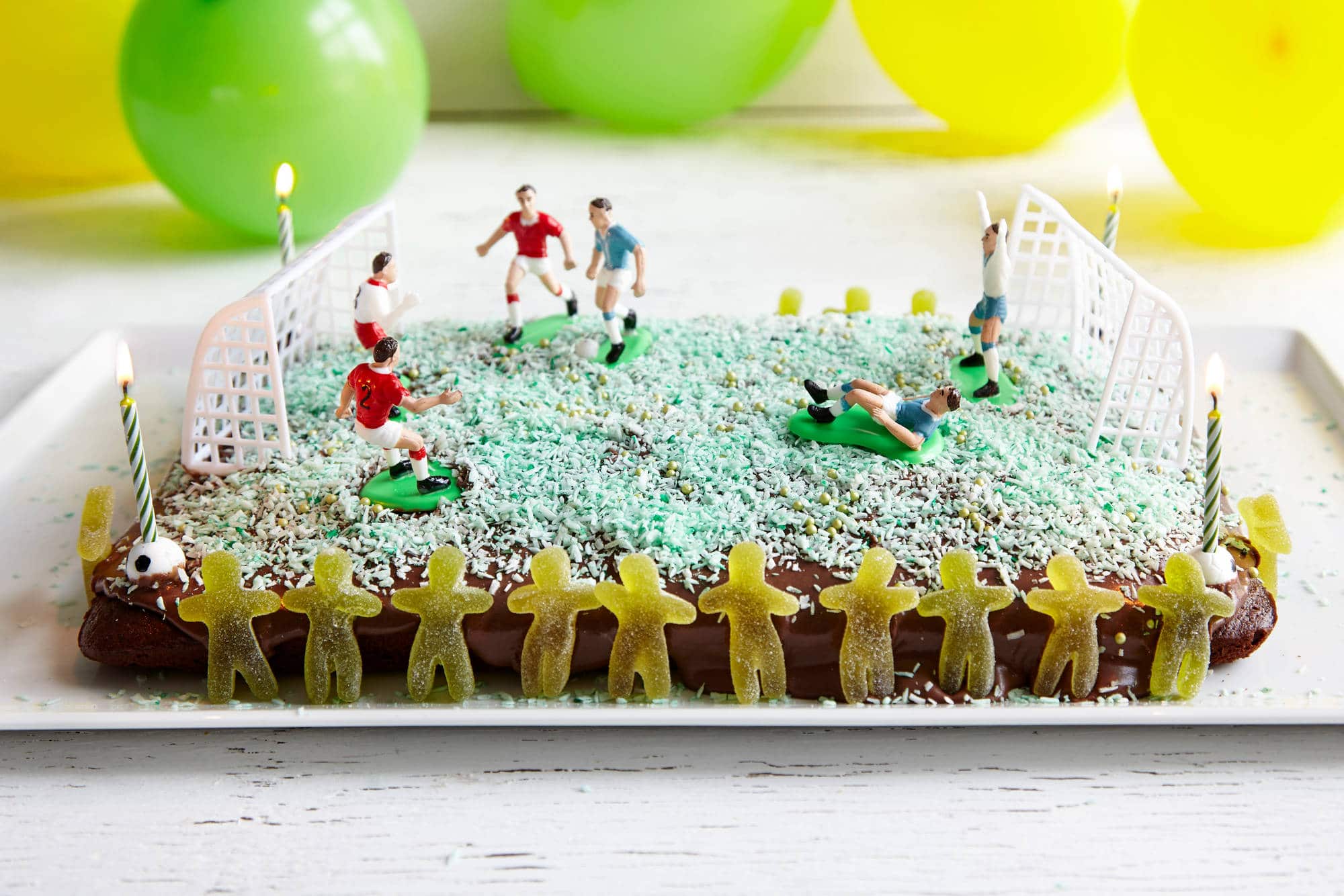Fotballkake-sjokolade